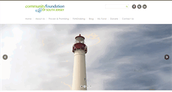 Desktop Screenshot of communityfoundationsj.org